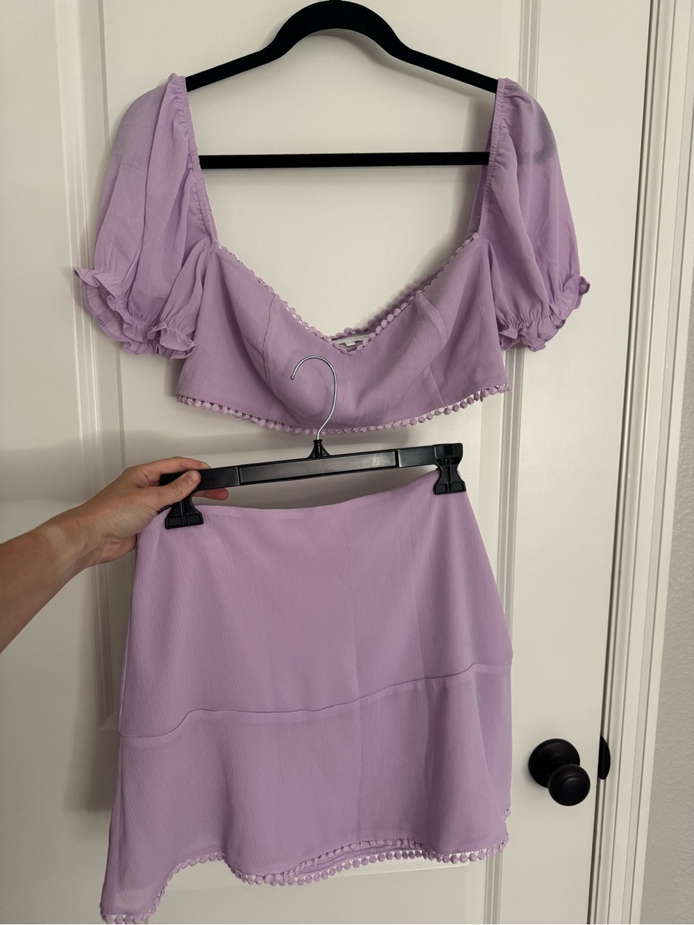 Revolve More to Come Fiona Skirt Set in Lilac